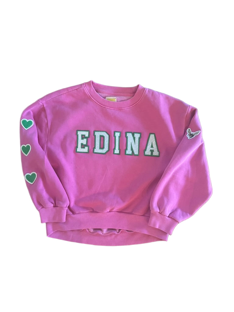 Youth Pink Crewneck