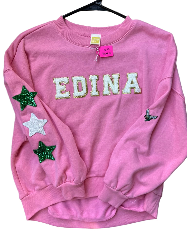 Youth Pink Crewneck