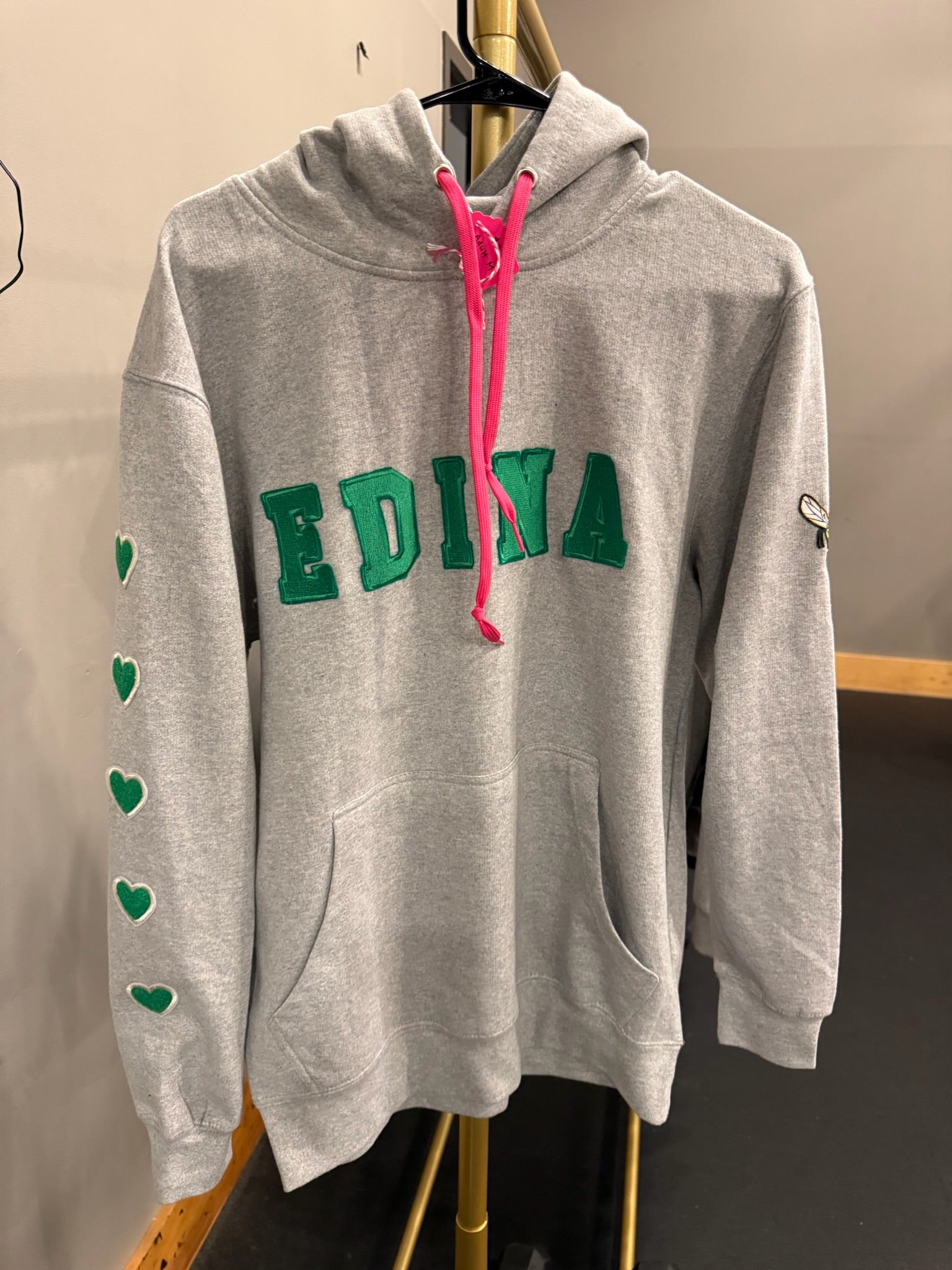 Youth Edina Grey Hoodie