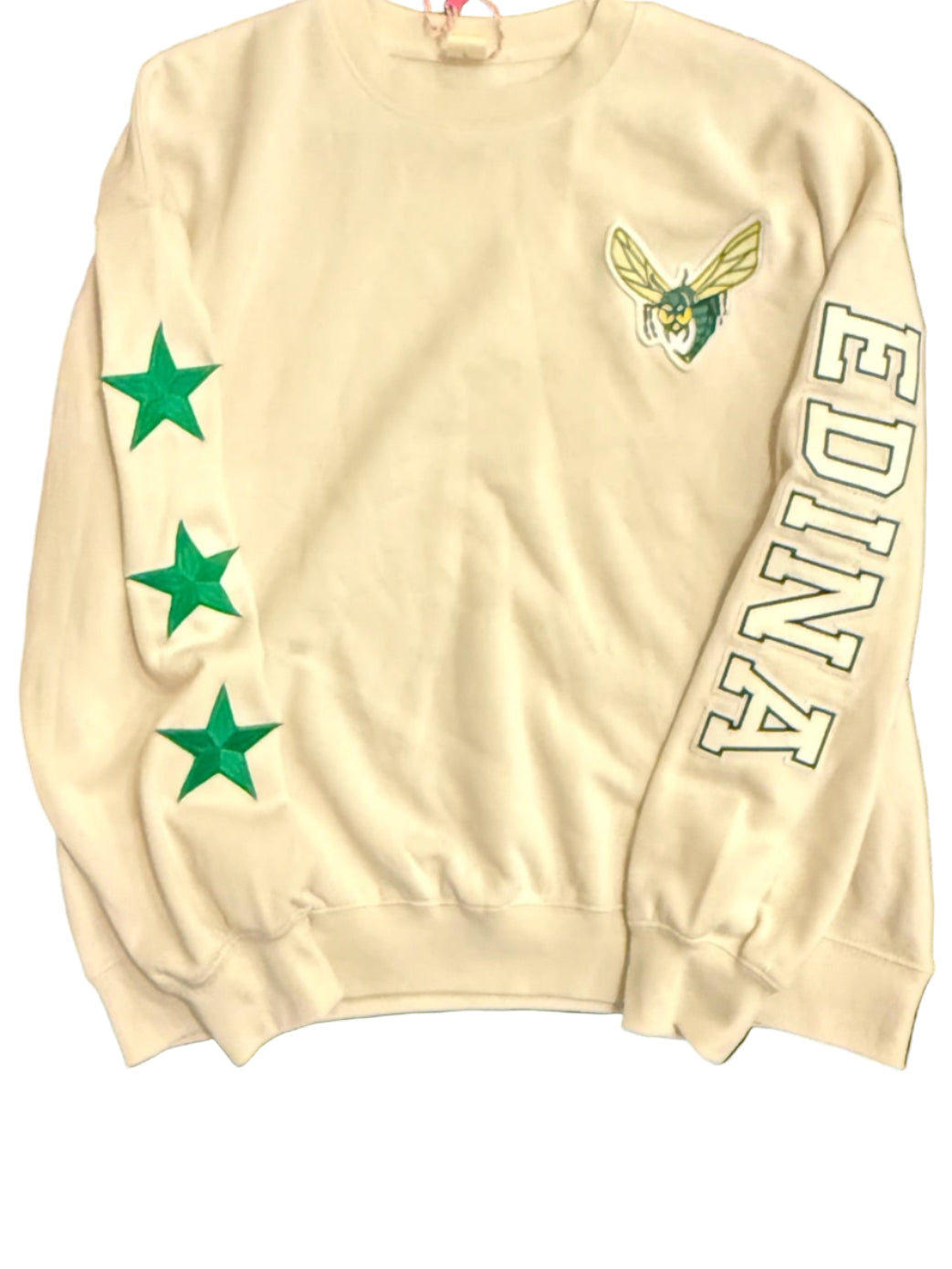 Edina White Crewneck