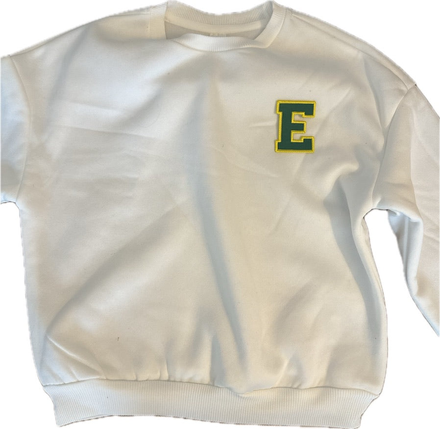 Edina Single Patch Crewneck