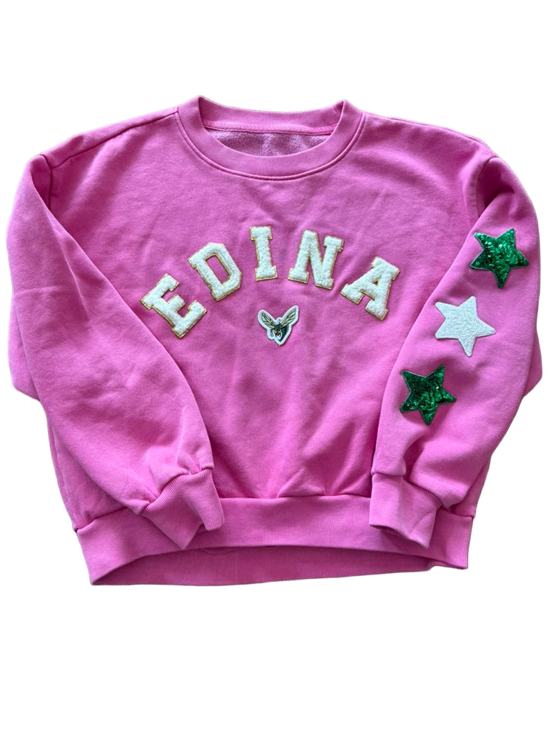 Youth Pink Crewneck