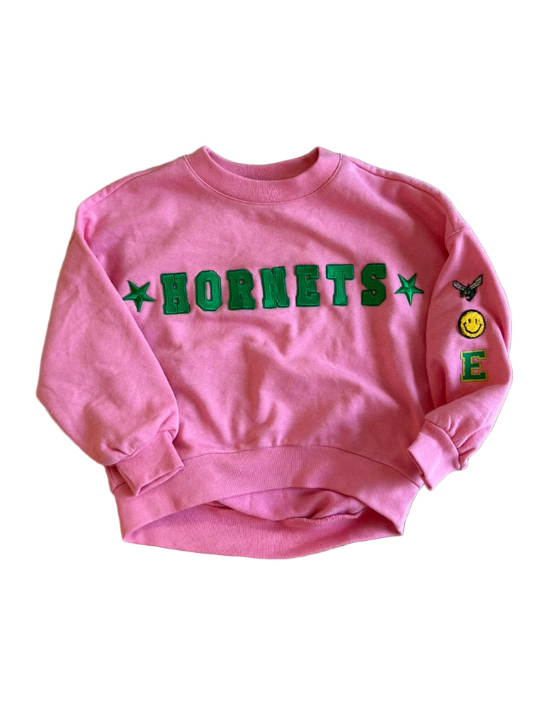 Youth Pink Crewneck