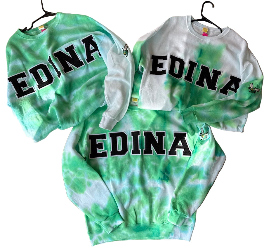 Adult Edina Tie-Dye Crewneck