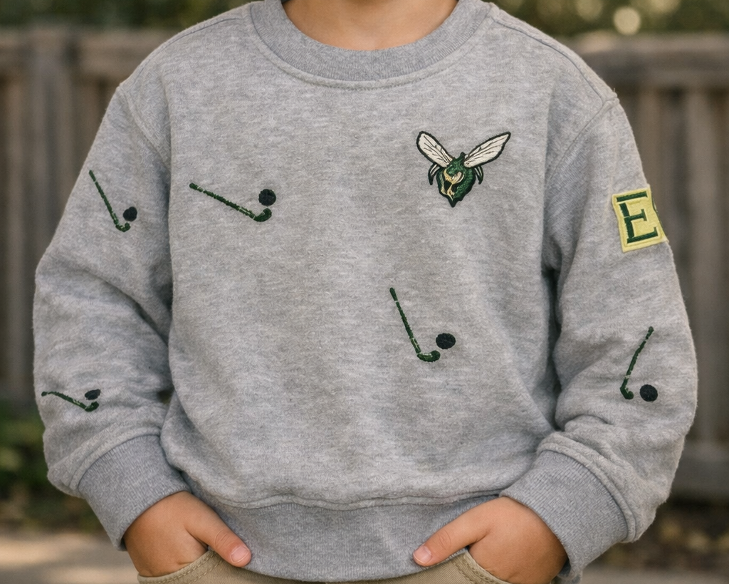 Custom Hand Stamped/Painted Crewneck