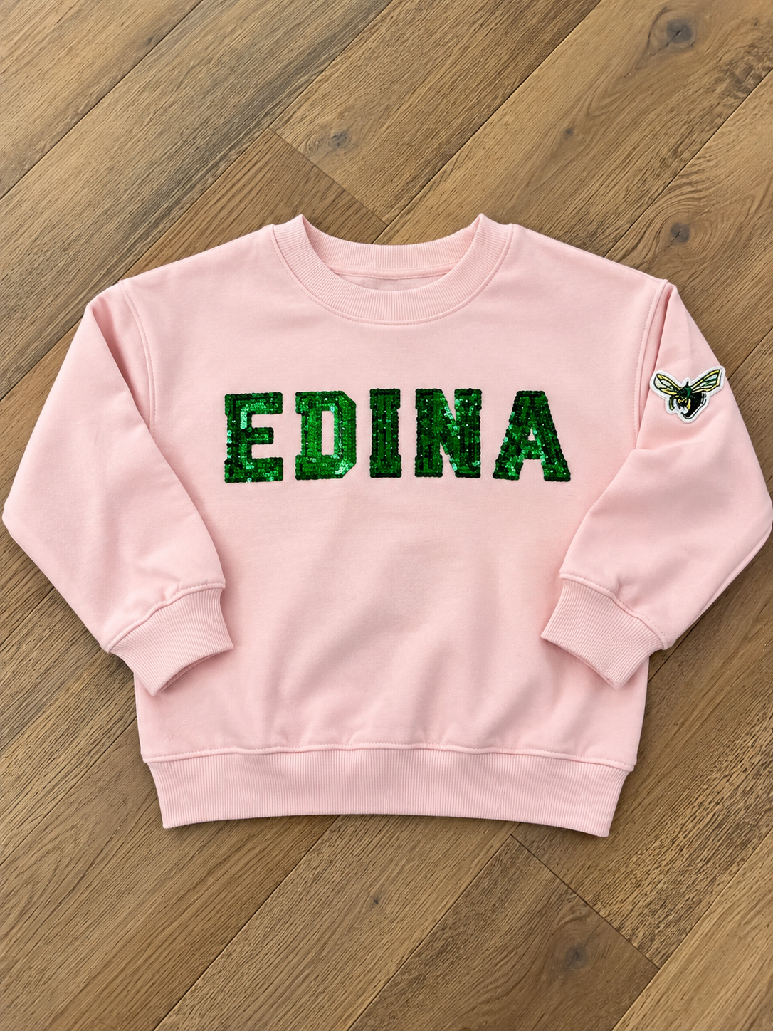 Youth Sequin Edina Crewneck