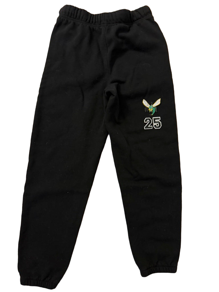 Youth Edina Black Sweatpants