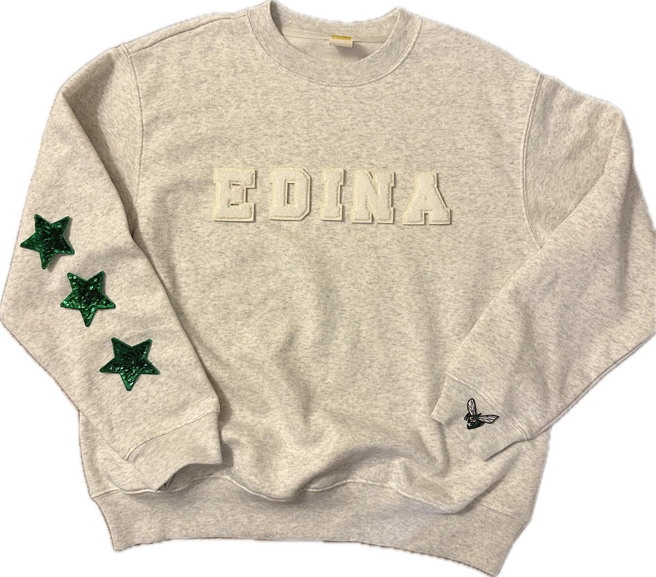 Edina Grey Crewneck