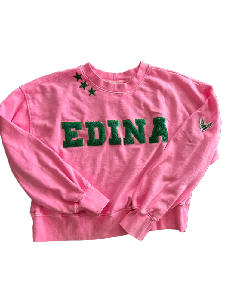Youth Pink Crewneck