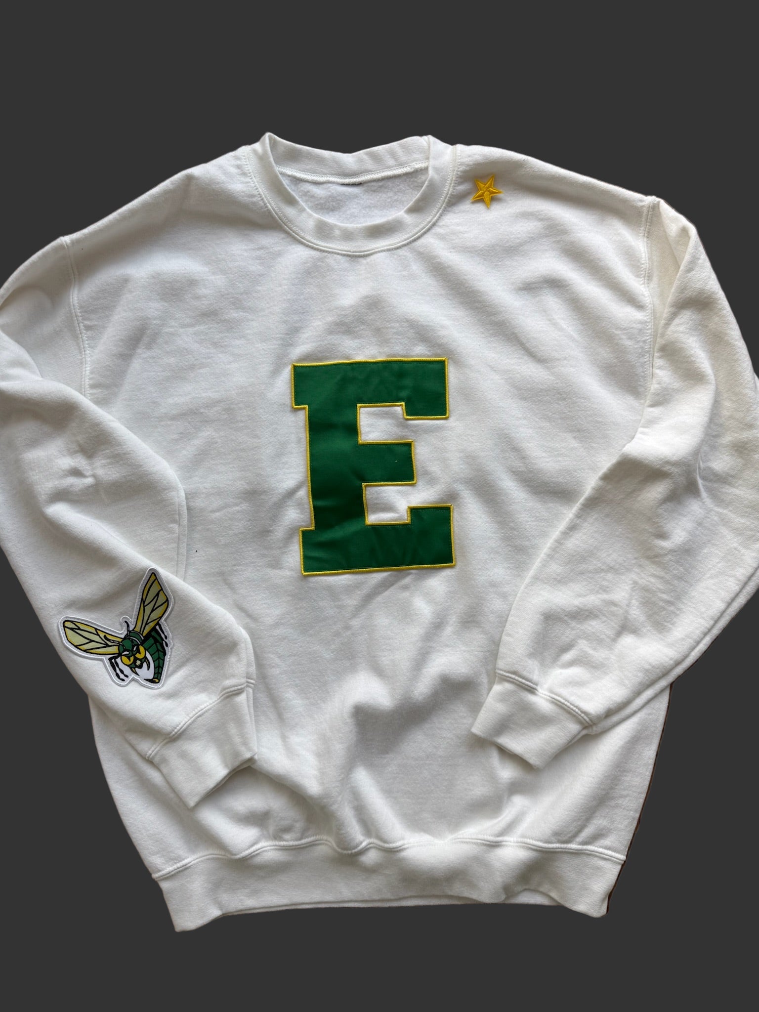 Edina White Crewneck
