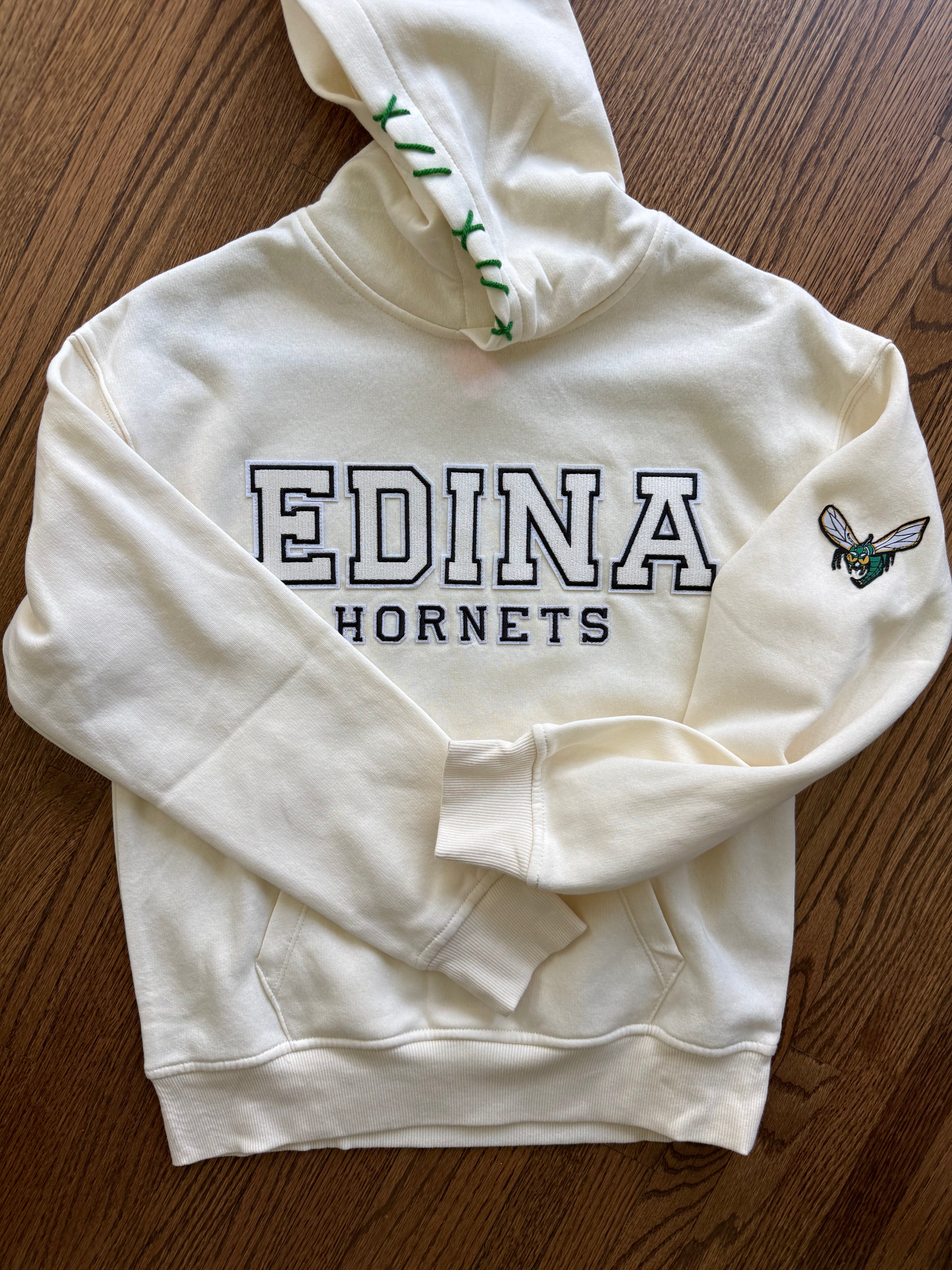 Youth Cream Edina Hoodie w/ Yarn