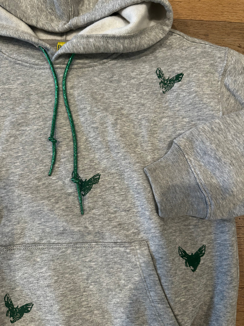 Hand stamped Edina Hoodie