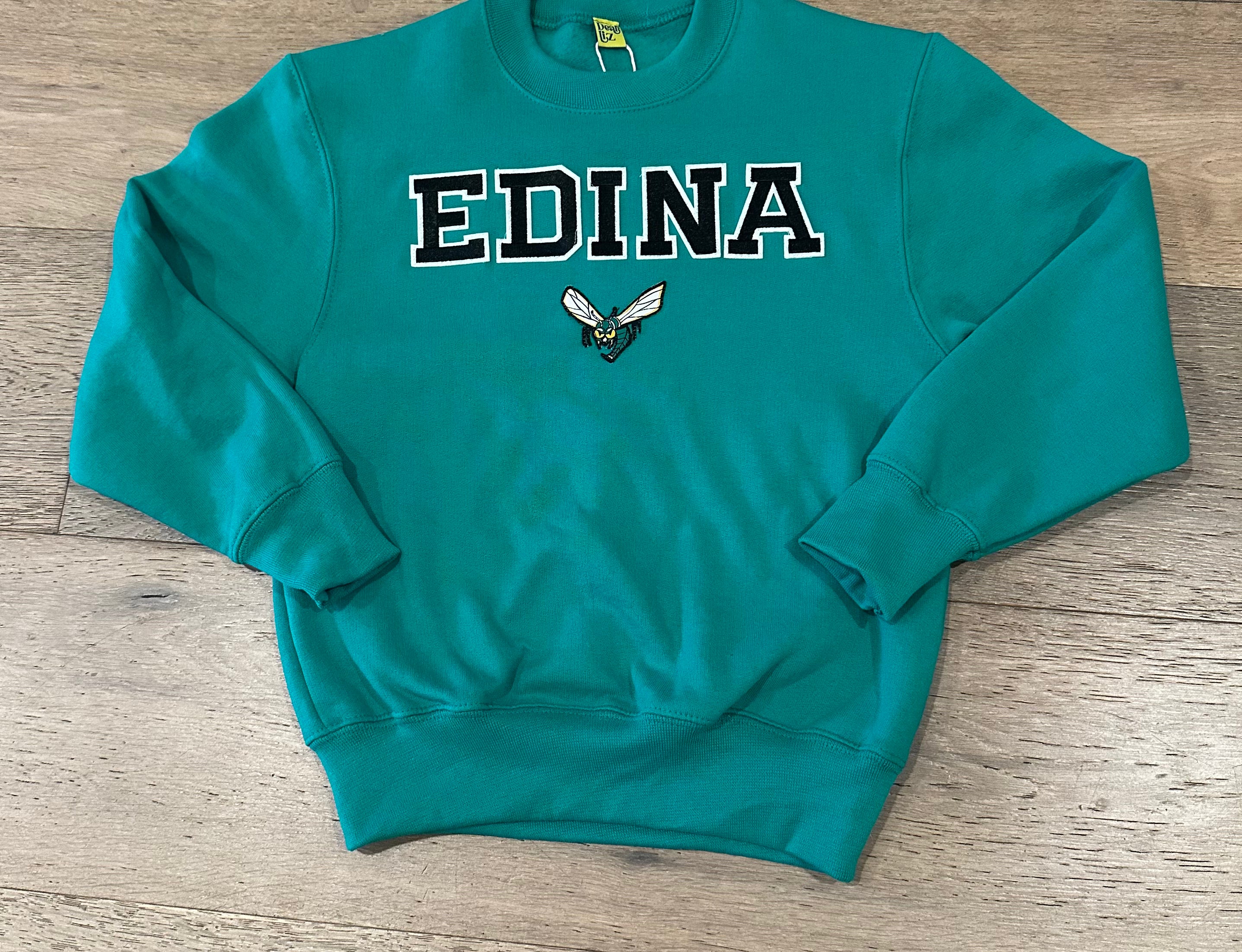 Youth Edina Green with b/w letters