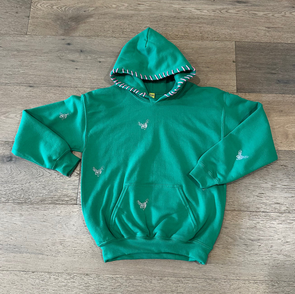 Youth Edina Hand Stamped Hoodie