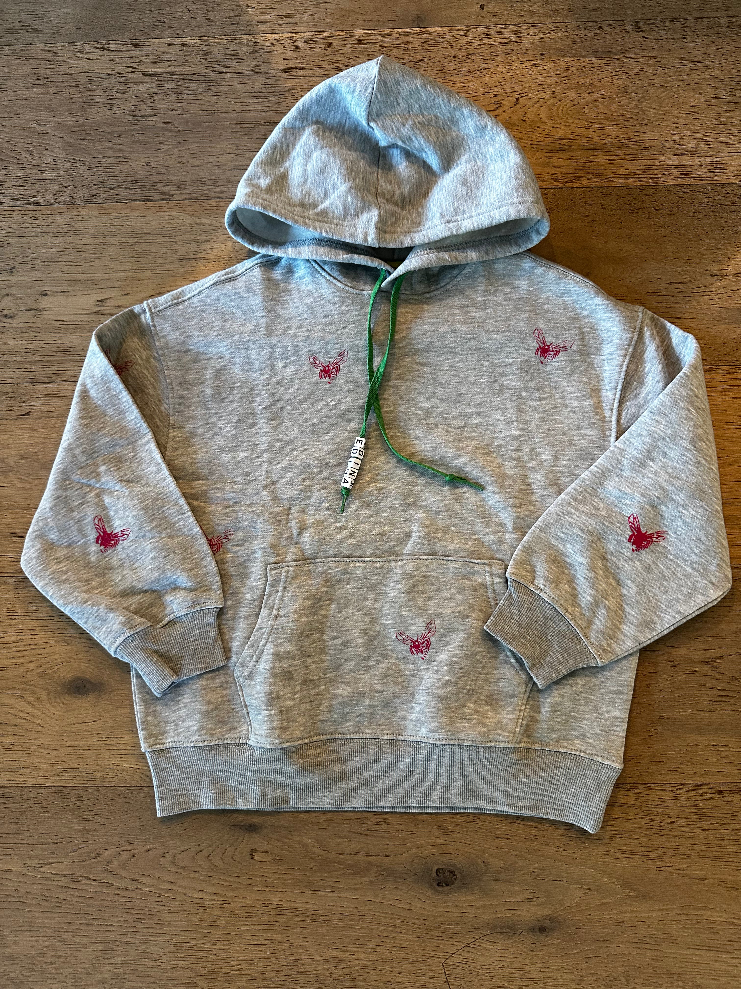 Pink Painted Hornet Hoodie