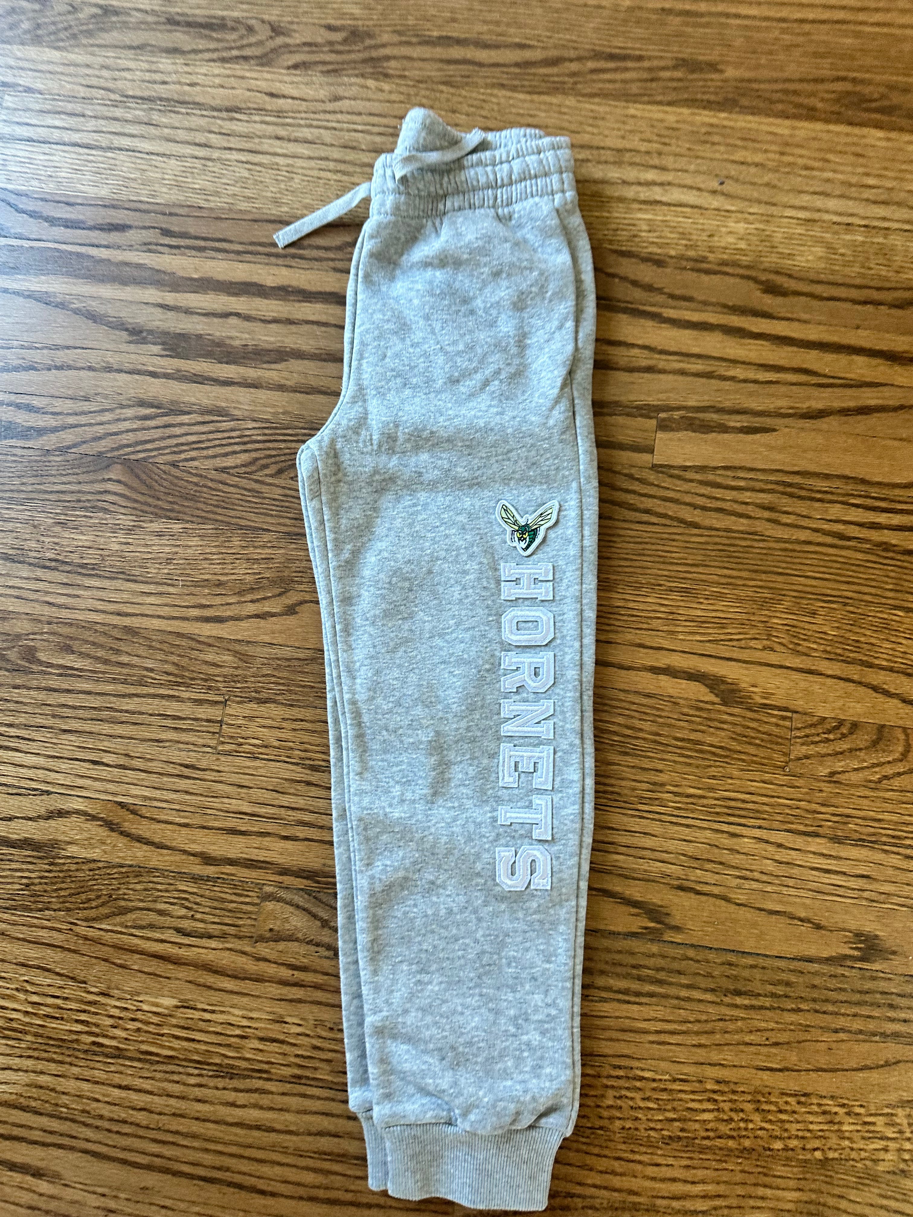 Youth Grey Sweats w/ White HORNETS
