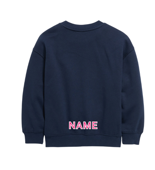 Navy Crewneck Set