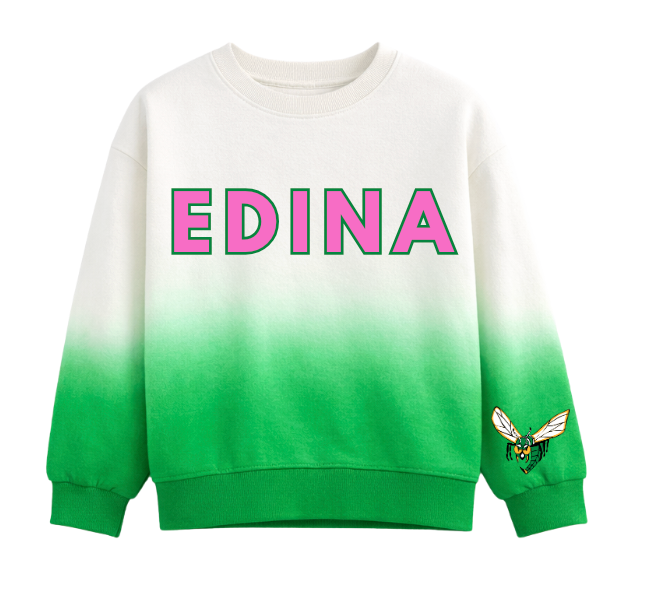 Edina Mite Dip-Dye Crewneck