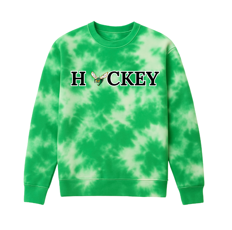 Edina Mite Hockey Bleach Tie-Dye Sweatshirt