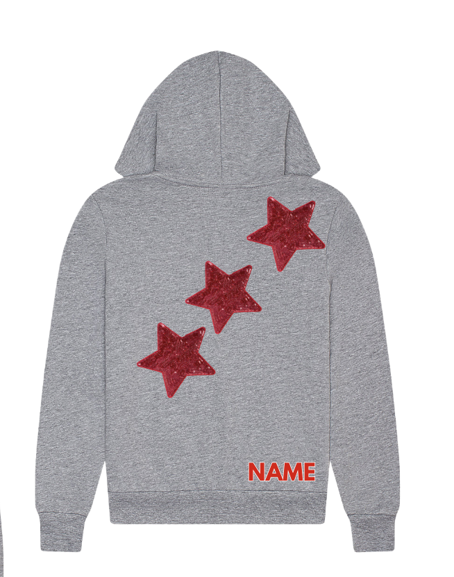 VDP Grey Star Zip-up