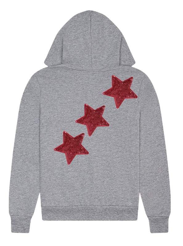 VDP Grey Star Zip-up