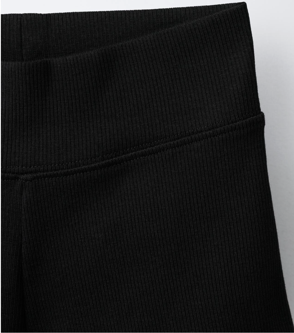 Youth Black Star Booty Shorts