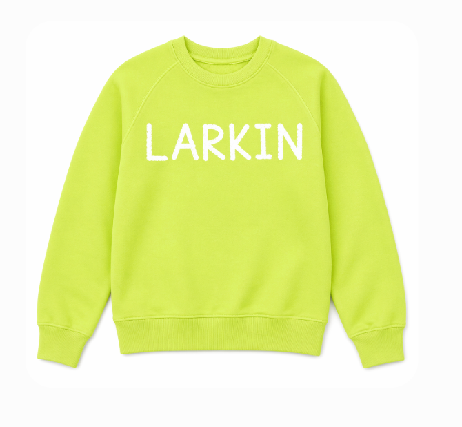 Adult Neon Painted Crewneck