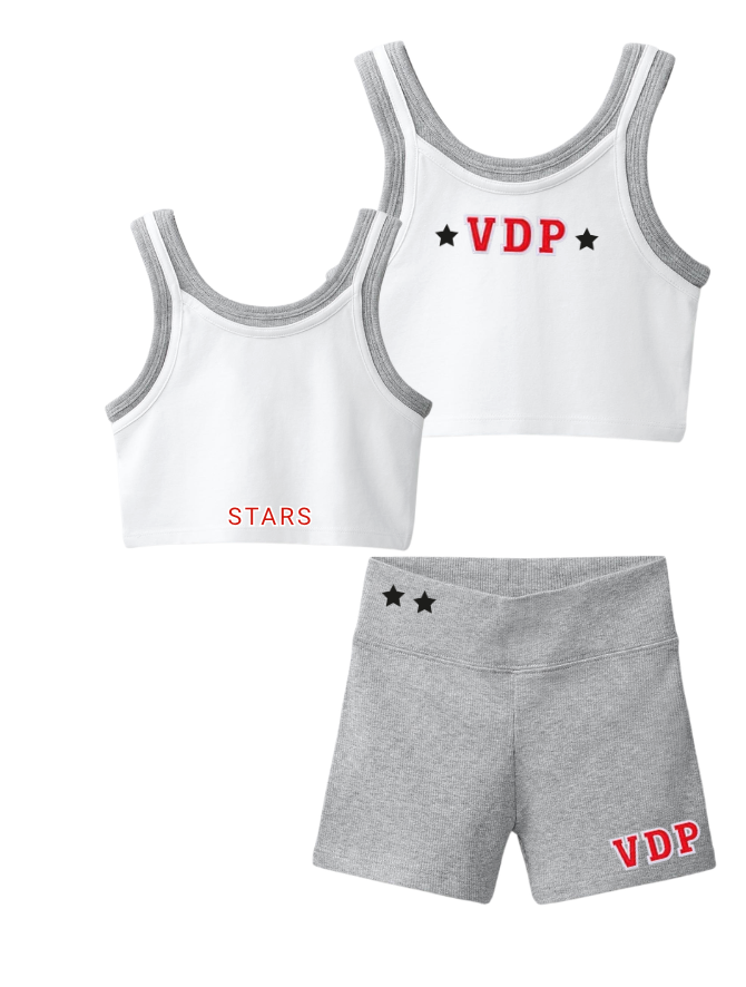 Girls Contrast Athletic Set