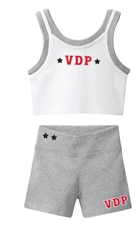 Girls Contrast Athletic Set