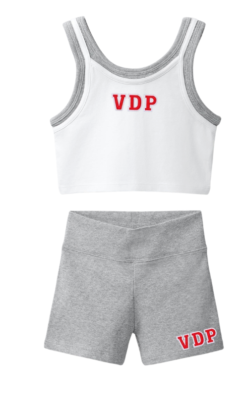 Girls Contrast Athletic Set