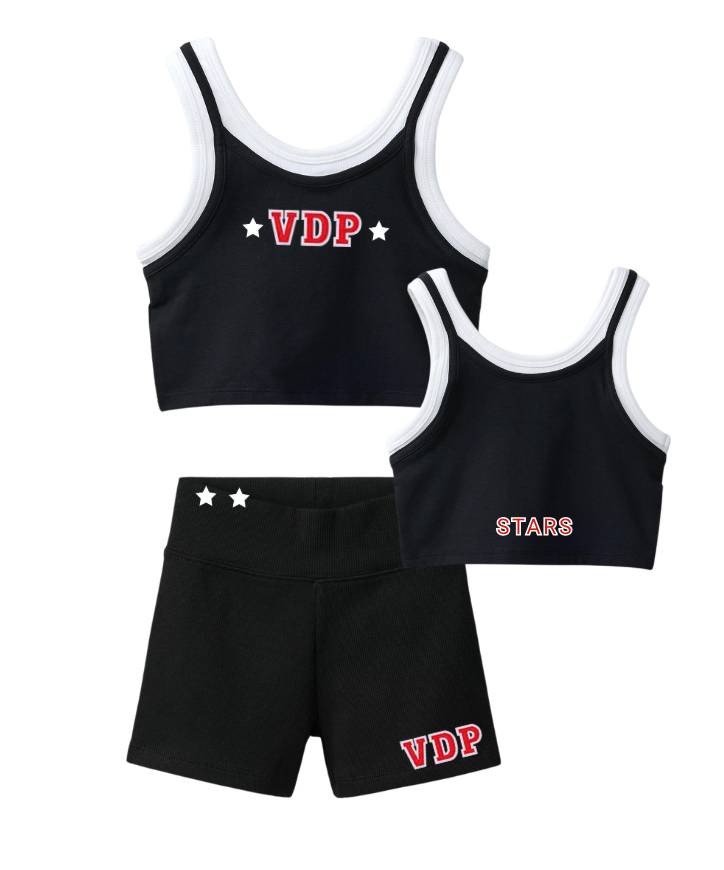Girls Contrast Athletic Set
